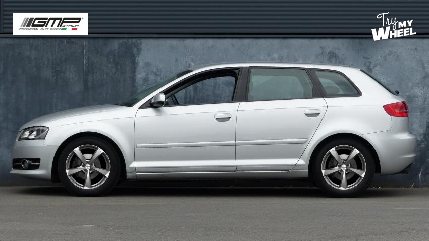 Audi A3 Sportback Alloy Wheels Simulation